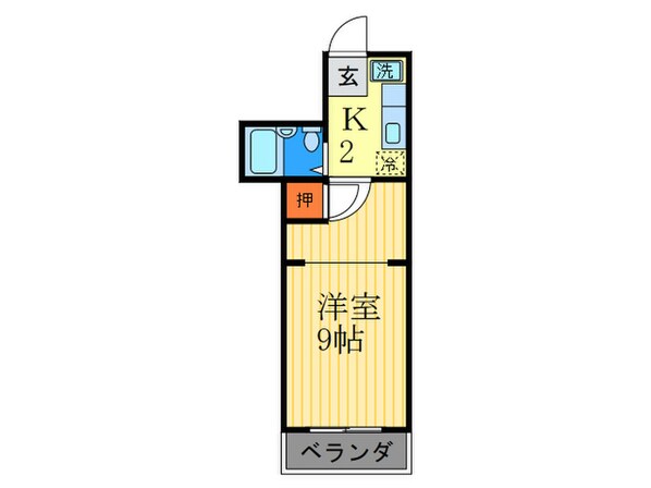 フローラル出水の物件間取画像